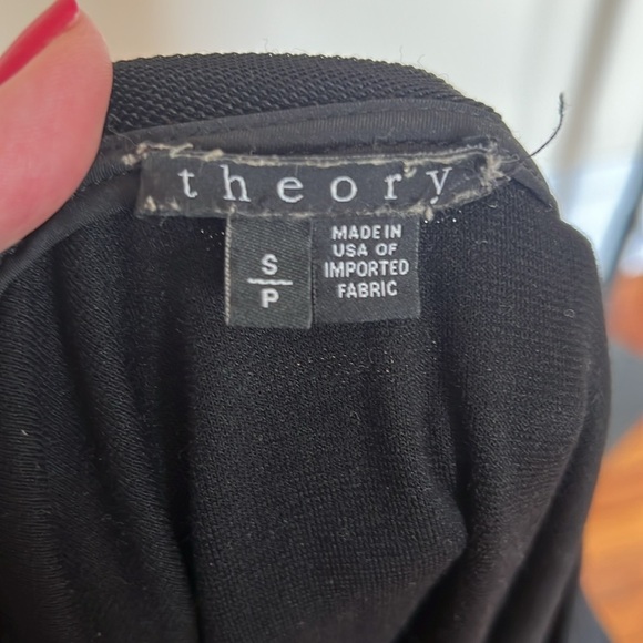 Theory Sorgia Scoop Neck Black Jumpsuit with Modern Minimalist Design Size Small - Picture 11 of 12